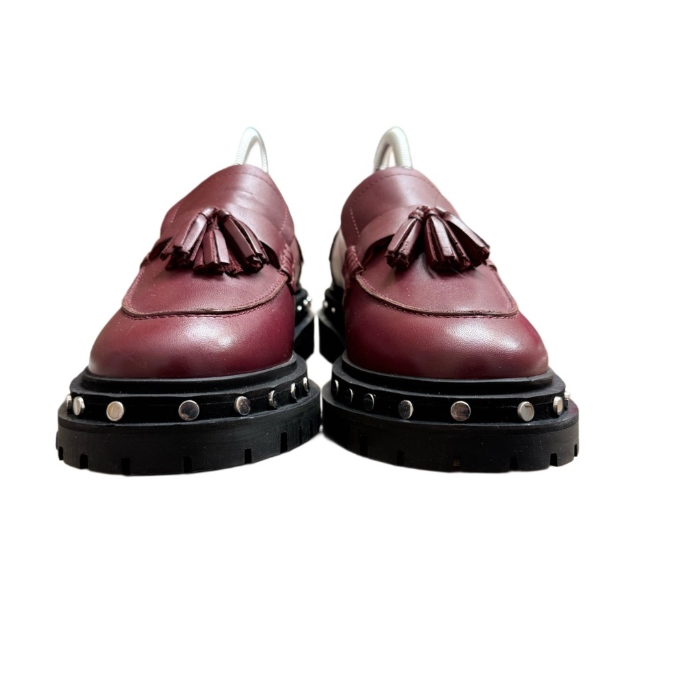 FREE PEOPLE TEAGAN TASSEL STUDDED LOAFER NWT - Picture 6 of 8